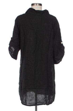 Γυναικεία μπλούζα Puro Lino, Μέγεθος L, Χρώμα Μαύρο, Τιμή 30,99 €