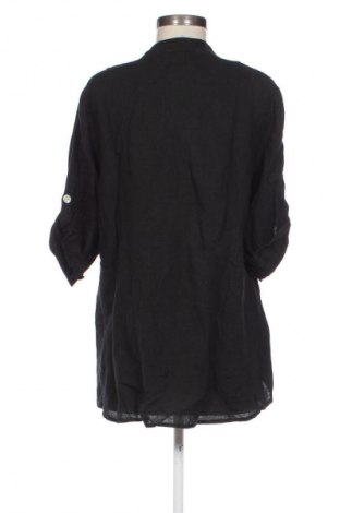 Γυναικεία μπλούζα Puro Lino, Μέγεθος XL, Χρώμα Μαύρο, Τιμή 38,99 €