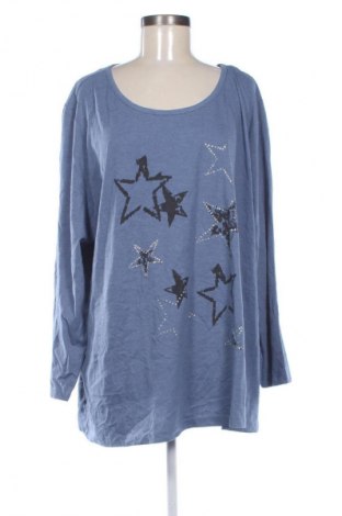 Дамска блуза Unbranded, Размер 4XL, Цвят Син, Цена 20,99 лв.
