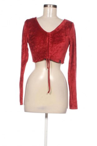 Дамска блуза Viervier Exclusive x About You, Размер S, Цвят Червен, Цена 34,00 лв.