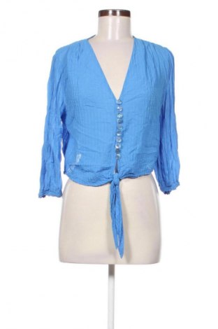 Női blúz Zara, Méret L, Szín Kék, Ár 4 359 Ft