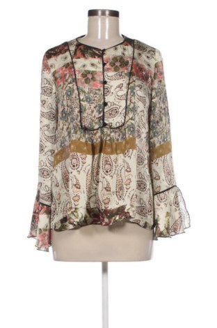 Дамска блуза Zara, Размер L, Цвят Многоцветен, Цена 26,98 лв.