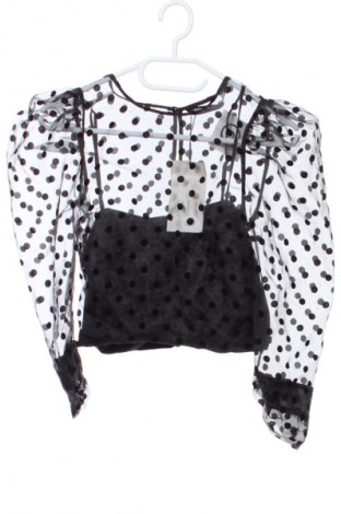 Дамска блуза Zara, Размер XS, Цвят Многоцветен, Цена 61,94 лв.