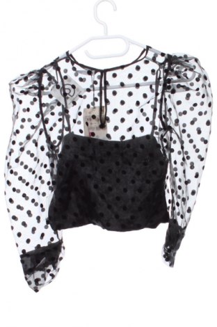 Дамска блуза Zara, Размер XS, Цвят Многоцветен, Цена 61,94 лв.