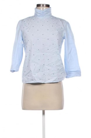 Дамска блуза Zara, Размер XS, Цвят Син, Цена 26,98 лв.