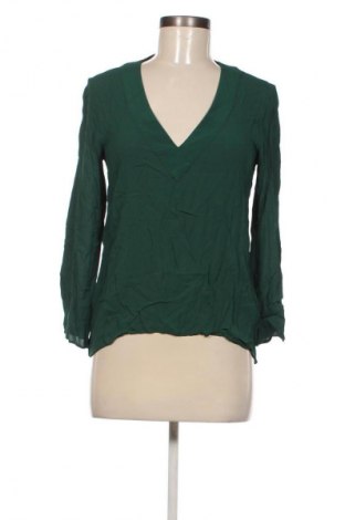 Дамска блуза Zara, Размер M, Цвят Зелен, Цена 20,99 лв.