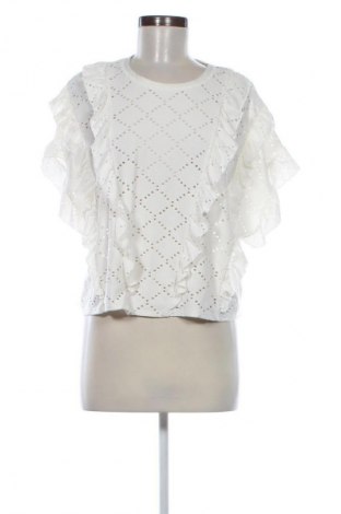 Дамска блуза Zara, Размер L, Цвят Екрю, Цена 19,55 лв.