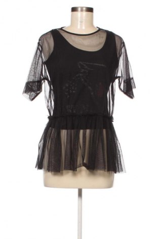 Дамска блуза Zara, Размер S, Цвят Черен, Цена 20,00 лв.