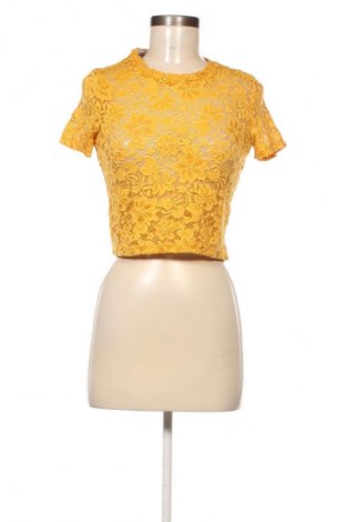 Γυναικεία μπλούζα Zara, Μέγεθος S, Χρώμα Κίτρινο, Τιμή 8,99 €