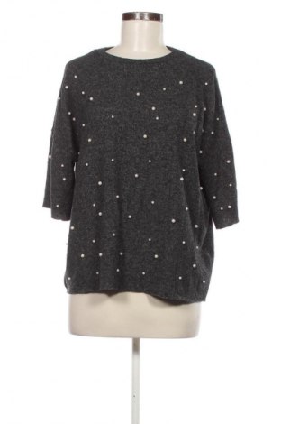 Дамска блуза Zara, Размер XL, Цвят Сив, Цена 20,99 лв.