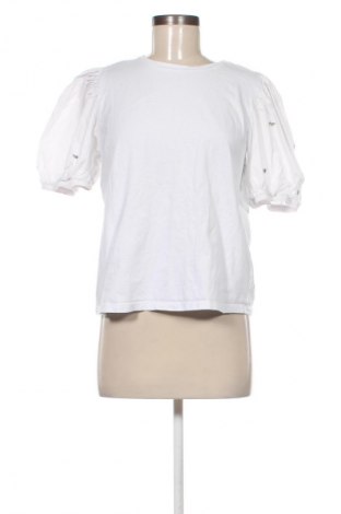 Дамска блуза Zara, Размер L, Цвят Бял, Цена 17,99 лв.