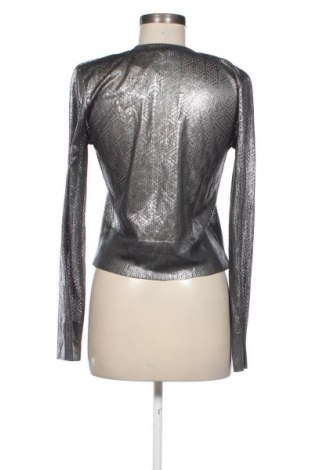 Дамска блуза Zara, Размер M, Цвят Сребрист, Цена 20,99 лв.