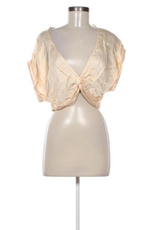 Bluză de femei Zara, Mărime M, Culoare Bej, Preț 121,00 Lei