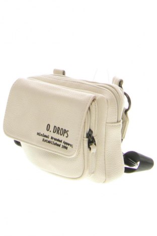 Дамска чанта Bershka, Цвят Бежов, Цена 17,03 лв.