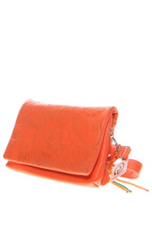 Дамска чанта Desigual, Цвят Оранжев, Цена 68,00 лв.