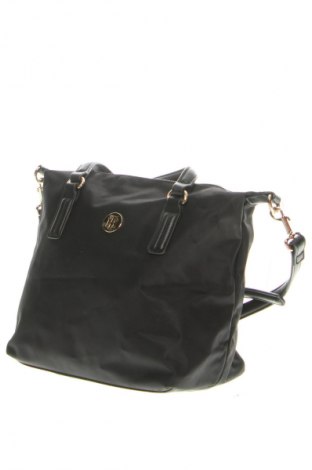 Дамска чанта Tommy Hilfiger, Цвят Черен, Цена 74,86 лв.