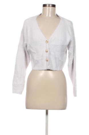 Damski kardigan Bershka, Rozmiar S, Kolor Biały, Cena 57,99 zł