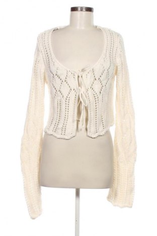 Dámsky kardigán Bershka, Veľkosť L, Farba Kremová, Cena  6,95 €