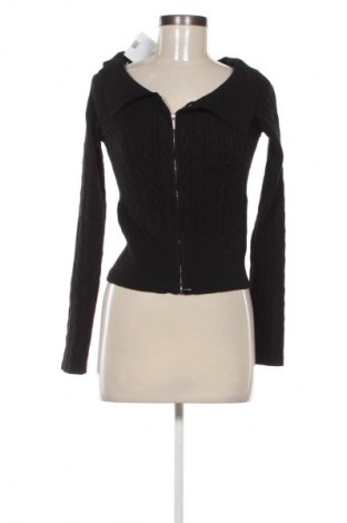 Cardigan de damă Bershka, Mărime L, Culoare Negru, Preț 123,47 Lei