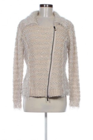Damski kardigan Crisca, Rozmiar L, Kolor Beżowy, Cena 52,99 zł