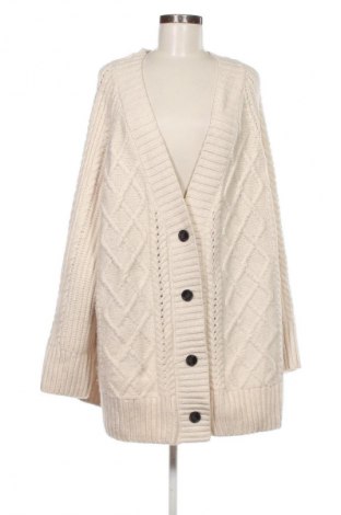 Damski kardigan H&M, Rozmiar XXL, Kolor ecru, Cena 53,99 zł