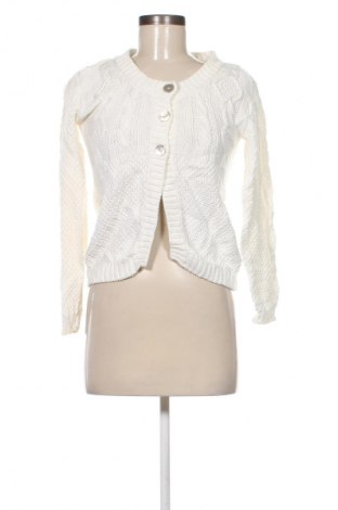 Damen Strickjacke H&M L.O.G.G., Größe XS, Farbe Weiß, Preis € 10,99
