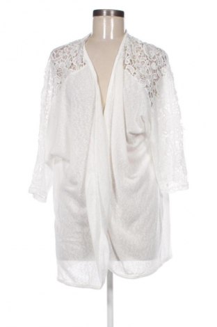 Damen Strickjacke Janina, Größe XL, Farbe Weiß, Preis € 3,99