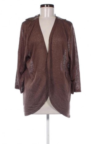 Γυναικεία ζακέτα Janina, Μέγεθος XXL, Χρώμα Καφέ, Τιμή 9,99 €