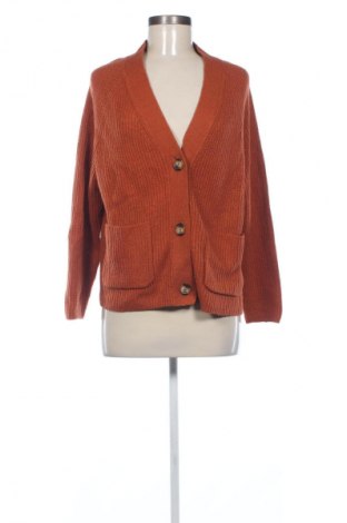 Damski kardigan Jean Pascale, Rozmiar M, Kolor Brązowy, Cena 46,99 zł