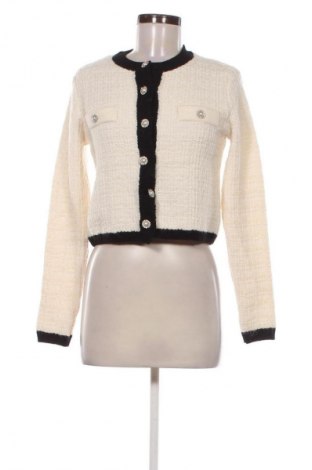 Damen Strickjacke Mango, Größe S, Farbe Weiß, Preis 10,99 €