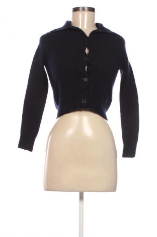 Дамска жилетка Massimo Dutti, Размер S, Цвят Син, Цена 62,00 лв.