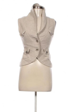 Дамска жилетка Massimo Dutti, Размер M, Цвят Бежов, Цена 68,99 лв.
