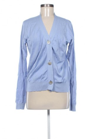 Дамска жилетка Massimo Dutti, Размер L, Цвят Син, Цена 62,00 лв.