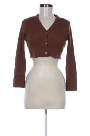 Дамска жилетка Pull&Bear, Размер S, Цвят Кафяв, Цена 10,99 лв.