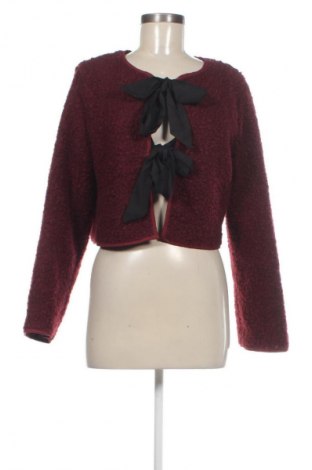 Дамска жилетка SHEIN, Размер M, Цвят Червен, Цена 13,99 лв.