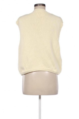 Дамска жилетка Stradivarius, Размер M, Цвят Екрю, Цена 18,99 лв.