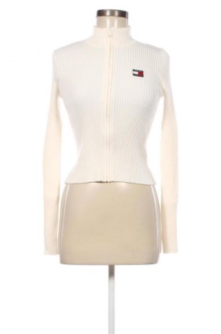 Női kardigán Tommy Jeans, Méret M, Szín Fehér, Ár 38 369 Ft
