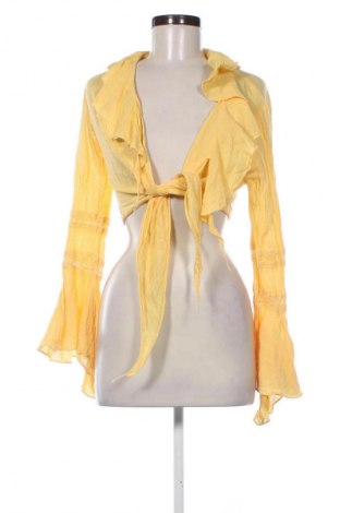 Damski kardigan Unbranded, Rozmiar M, Kolor Żółty, Cena 36,99 zł