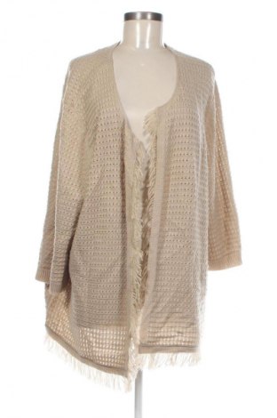 Γυναικεία ζακέτα Unbranded, Μέγεθος 3XL, Χρώμα  Μπέζ, Τιμή 17,99 €