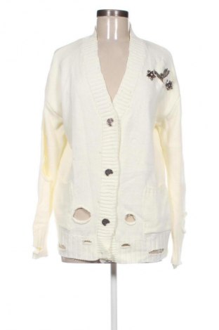 Дамска жилетка Unbranded, Размер L, Цвят Бял, Цена 50,06 лв.