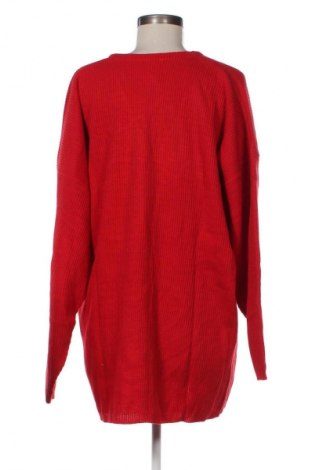 Damen Strickjacke Unbranded, Größe XXL, Farbe Rot, Preis 13,99 €