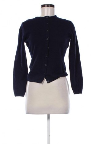 Дамска жилетка United Colors Of Benetton, Размер S, Цвят Син, Цена 41,00 лв.