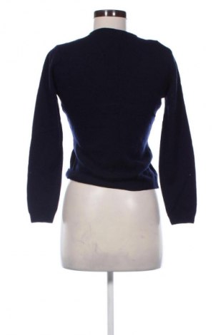 Дамска жилетка United Colors Of Benetton, Размер S, Цвят Син, Цена 41,00 лв.