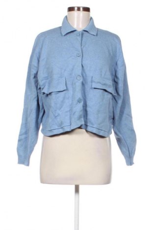 Damski kardigan Wrap, Rozmiar L, Kolor Niebieski, Cena 87,99 zł