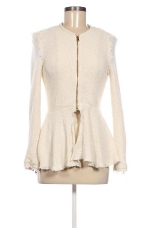 Дамска жилетка Zara, Размер S, Цвят Екрю, Цена 27,00 лв.