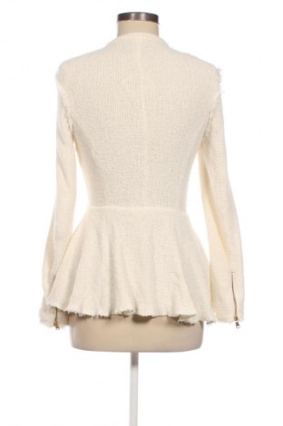 Дамска жилетка Zara, Размер S, Цвят Екрю, Цена 27,00 лв.