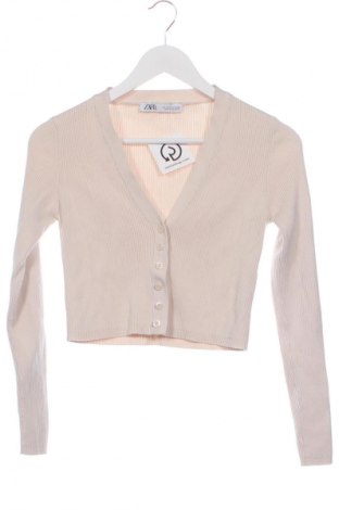 Γυναικεία ζακέτα Zara, Μέγεθος S, Χρώμα  Μπέζ, Τιμή 5,99 €
