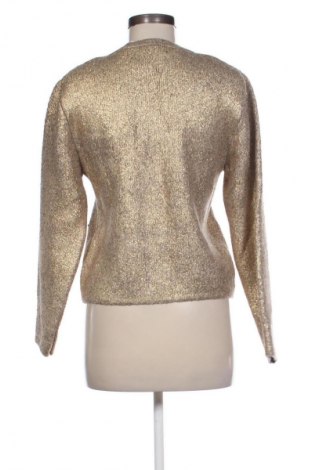 Дамска жилетка Zara, Размер L, Цвят Златист, Цена 23,99 лв.