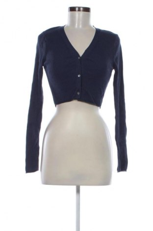 Дамска жилетка Zara, Размер M, Цвят Син, Цена 22,99 лв.