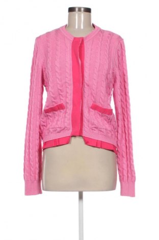 Дамска жилетка Zara, Размер L, Цвят Розов, Цена 25,99 лв.